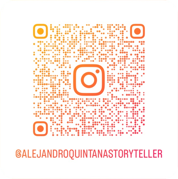 QR oficial de Instagram de Alejandro Quintana StoryTeller