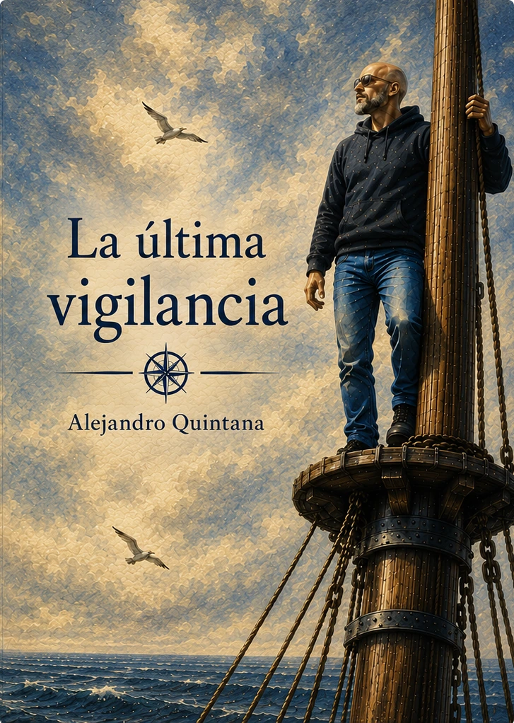 Portada de La última vigilancia, de Alejandro Quintana